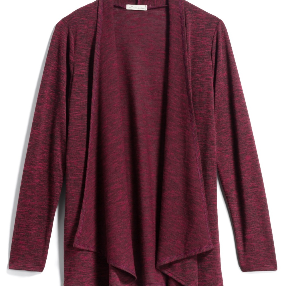 NWT Cotton Emporium McKenna Waterfall Cardigan